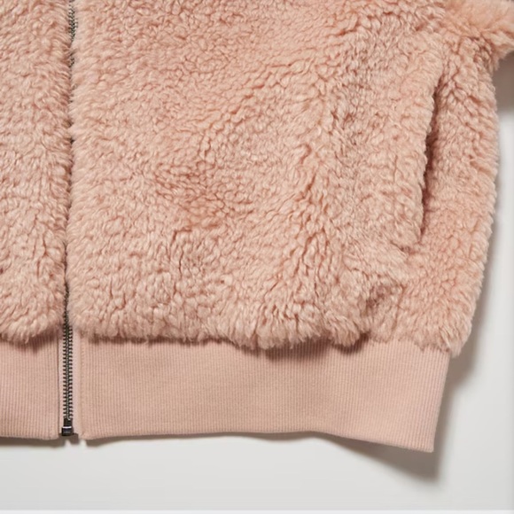 UNIQLO Windproof Outer Fleece Rib Blouson - Black Size XL excellent YKK ZIPPER - Picture 13 of 13